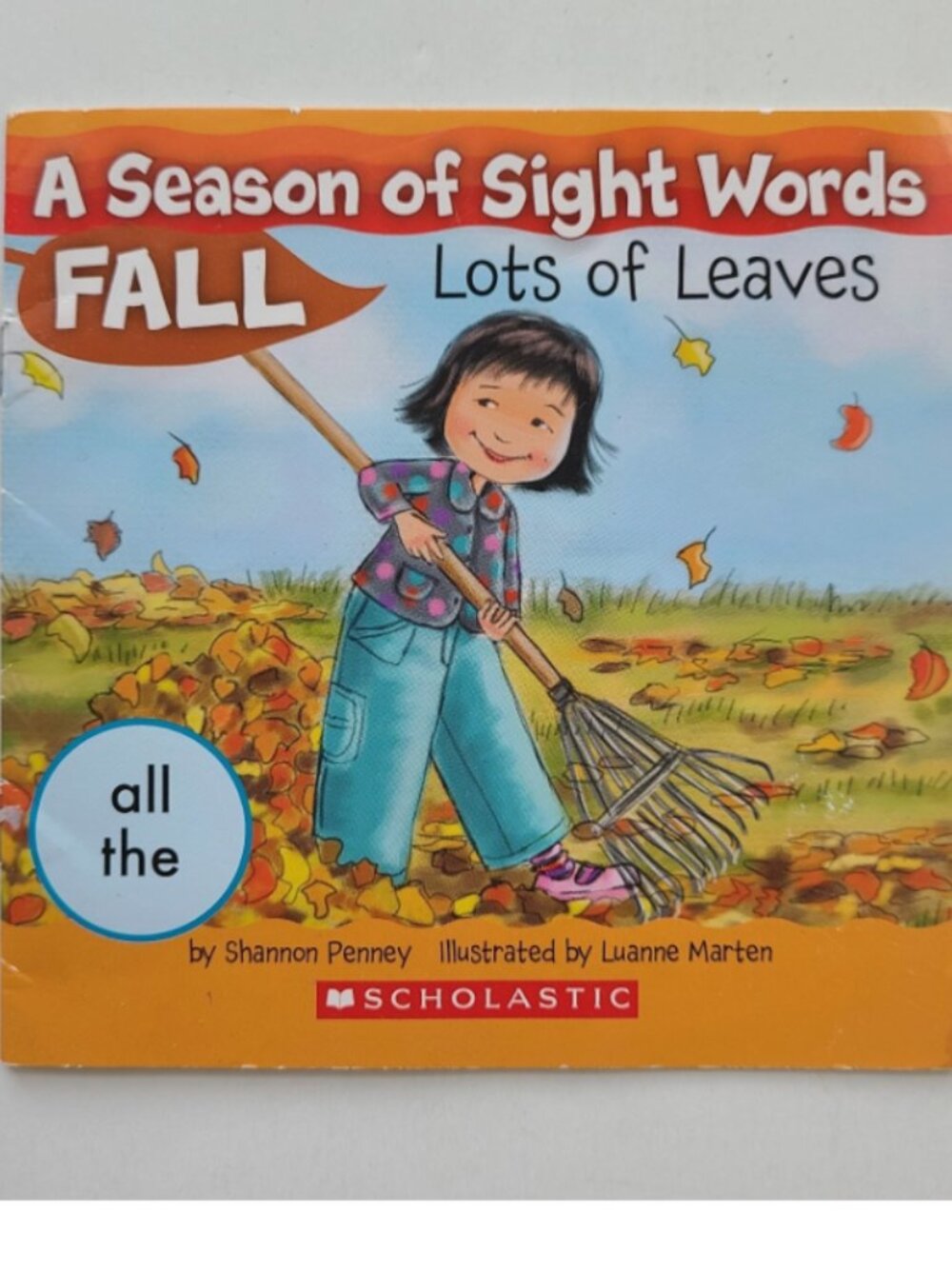 5/$15 Kids Book Lots of Leaves Season of Sight Words Fall All The Early Reader